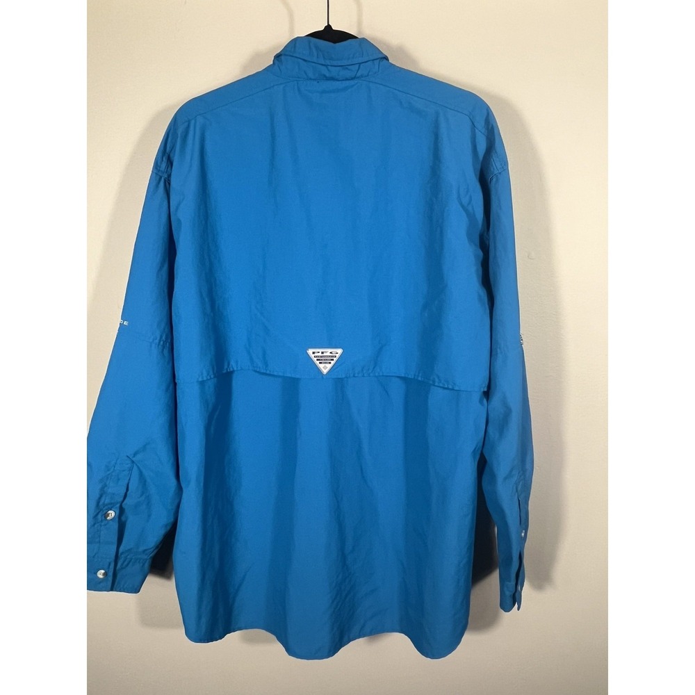 (2) Columbia PFG Shirt Mens Large Long Sleeve Vented Fishing Outdoor Bundle - Picture 10 of 16